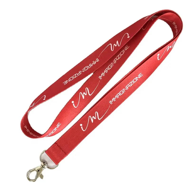 Sublimazione poliestere Eco-Friendly laynards con logo personalizzato laynards