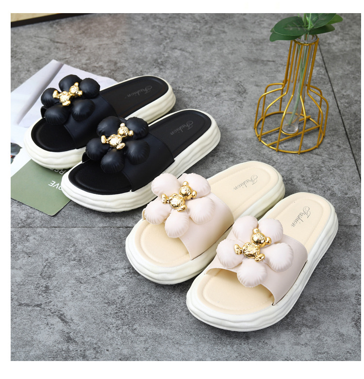 Summer Beach Casual Slippers Flip-flops Outdoor Platform Slipper Sandals Women Casual Shoes