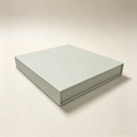 Boîte cadeau personnalisée à couvercle magnétique avec insert en carton, emballage rigide de luxe pour la présentation de perruques, extensions de cheveux, coffrets cadeaux