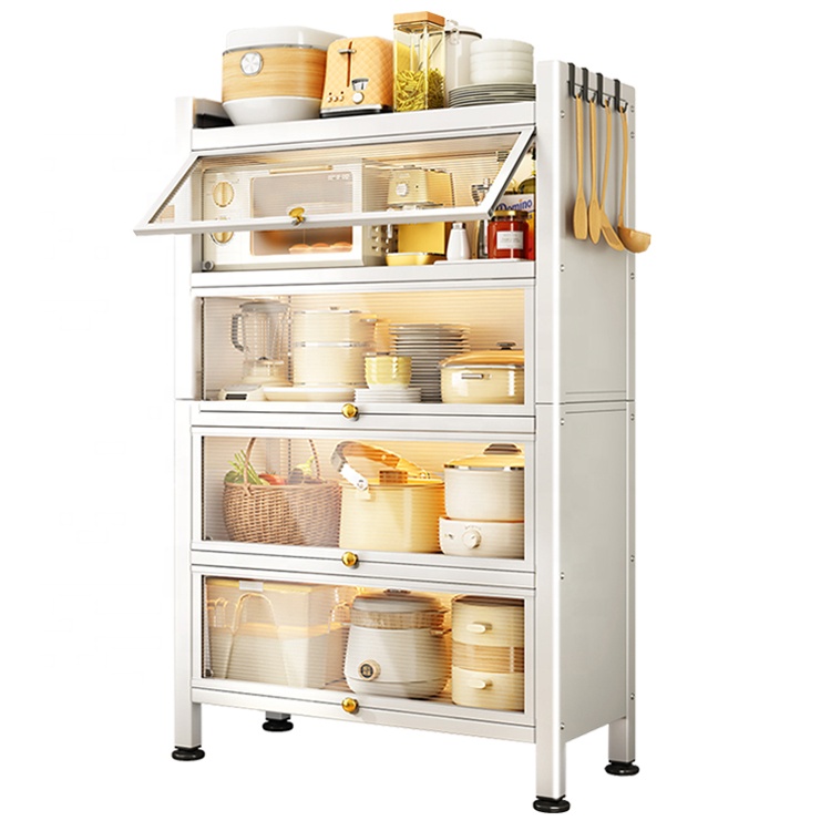 Кухонный буфет, журнальный столик, полка для микроволновой печи, полка для хранения, стеклянные двери, кухонные шкафы, буфеты