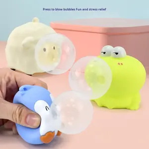 Squishy Oyuncak Stres Giderici Top - Kabarcık Patlatma Fonksiyonlu Pop Gözlü Yılan Dinozor Hayvan Figür Oyuncak - Product Image 4