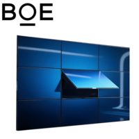 Panneaux d'affichage vidéo LCD d'intérieur BOE 46 49 55 65 pouces, écran à jointure de 0,88 mm, affichage publicitaire 4K, animations graphiques