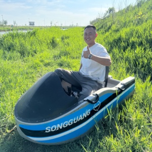 Nouvelle arrivée : Jet <span class=keywords><strong>ski</strong></span> électrique de course, vitesse rapide 50 km/h, coque EPP, rechargeable, 1 place, utilisation <span class=keywords><strong>en</strong></span> parc d'attractions - Product Image 2