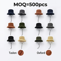 Chapeau Bob de Randonnée Portable et Pliable 2-en-1 avec Poche, Personnalisable par le Fabricant, MOQ 500, Logo Personnalisé