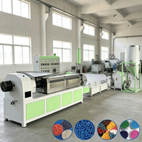 Machine de granulation de plastique rigide PE PP HDPE, système de découpe et de pelletisation à anneau d'eau en acier inoxydable 304