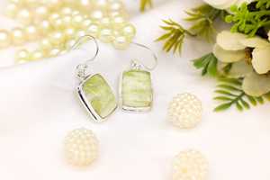 Pendientes de Plata con Pietersite Verde Natural, Joyería Artesanal Hecha a Mano, Plata de Ley 925, Joyería Fina Boho para Mujer, Suministro al por Mayor - Product Image 6