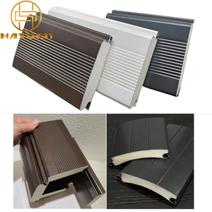 Thân Thiện Với Môi Điện Điều Khiển Từ Xa Tiêu Chuẩn Châu Âu Nhôm PU Bọt Cách Điện Con Lăn Cửa Chớp Cửa Cho Nơi Cư Trú - Product Image 6