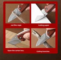 Mini couteau pliant de clé de livraison express de poche pratique pour l'épluchage des fruits et légumes