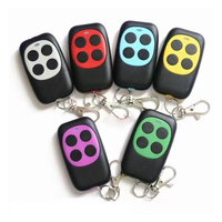 Télécommande automatique pour porte de garage et portail 433,92 MHz Code roulant Code d'apprentissage Duplicateur Clone Plastique
