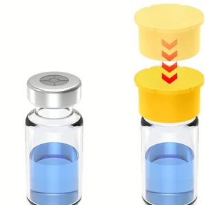 3ml Ampoule Insulin Cap 5ml Laboratory Silicone Protective Cap Injection Bottle Dust Cap Can Be <b>Repeated</b> and Customized - Product Image 3