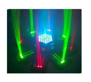 Dj equipamento china led ufo polvo laser/polvo laser polvo/polvo laser luz oito garras