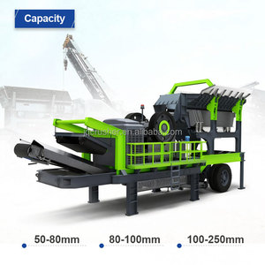 Высокоэффективная мобильная щековая дробильная установка серии MW большой производительности для первичного дробления твердых пород на карьерах и в условиях полевых работ - Product Image 3