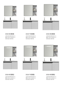 <span class=keywords><strong>Meuble</strong></span>-<span class=keywords><strong>lavabo</strong></span> moderne en PVC, <span class=keywords><strong>meuble</strong></span>-<span class=keywords><strong>lavabo</strong></span> flottant avec miroir <span class=keywords><strong>et</strong></span> évier pour la maison ou l'hôtel - Product Image 2