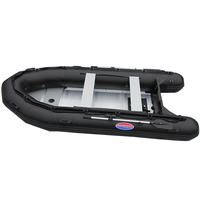 Bote Inflable Zodiac de Alta Calidad de 3.3m, Ligero, Rápido y Estable, de PVC, para Pesca, con Certificación CE, para Rescate de 4 Personas