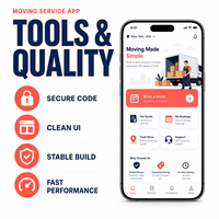 Servicio de Mudanza Confiable, Aplicación de Reserva de Mudanzas, Desarrollo de Aplicaciones para iOS y Android con Cotización de Servicio, Reserva de Mudanzas LionCreate