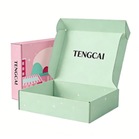 Coffret Cadeau Beauté Naturelle Personnalisable avec Logo, Emballage Ondulé Écologique, Lamination Mate, Gaufrage, Doublure Éponge, Recyclable, Soins Personnels