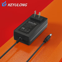 Adaptateur secteur AC 12V 5A avec prise murale US EU UK, alimentation DC, entrée 100-240V, sortie 5000mA, en matériau PC