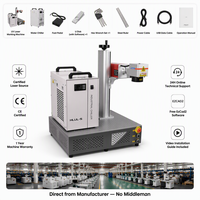 Machine de marquage et de gravure laser UV JPT 5W 10W ActionLasers Factory, CNC, sur table, refroidie par eau, pour verre, plastique, céramique, PCB, CE, haute performance