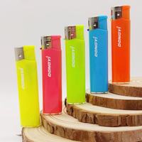 Fourniture d'usine OEM/ODM Briquet électrique fin en plastique jetable Allume-cigare personnalisé