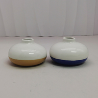 Bouteille diffuseur de parfum en céramique faite à la main, forme fruit, finition brillante, pour décoration de Noël, design personnalisable, Goldfine