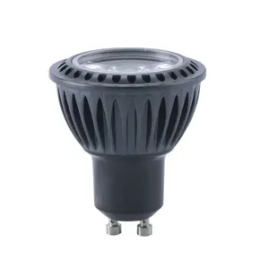 Gu10 Aluminium Led Bulb GU10 LED Dimmable Lamp COB 10 Degree 5W 7W GU10 Led Light Cri95 Spotlight
