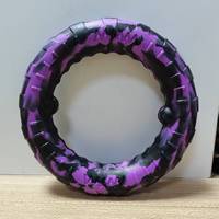 Jouets à mâcher pour animaux de compagnie de haute qualité en mousse EVA écologique de 16,5 cm pour l'entraînement des chiens, produits de comportement pour animaux de compagnie, anneau de traction pour chiens, pour les jeux de traction