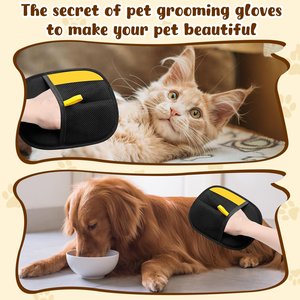 Plastic Pet Grooming Deshedding Glove Hair Removal and Cleaning for Cat Beds Sofas and Clothes <b>Mat</b> - Product Image 6