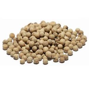Pimienta blanca orgánica de Vietnam de alta calidad, nueva cosecha 630 GL, doble lavado, seca, cruda, mejor precio, mayorista, proveedor de alimentos superior - Product Image 1