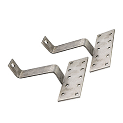Support d'angle en <span class=keywords><strong>Z</strong></span> robuste en acier inoxydable, support d'angle métallique, quincaillerie estampée sur mesure pour meubles et bricolage - Product Image 2