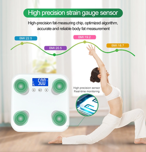 Thông Minh <span class=keywords><strong>Body</strong></span> Fat <span class=keywords><strong>Scale</strong></span>, Không Dây Kỹ Thuật Số Phòng Tắm Quy Mô Cho Trọng Lượng 19 Cơ Thể Phân Tích Thành Phần - Product Image 6