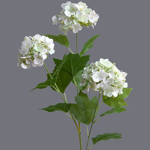Preço por atacado Silk Hortênsias Grandes Enchimentos Floral Grande Hortênsia Flor <span class=keywords><strong>Artificial</strong></span> 3 Garfos Hortênsias De Casamento flores - Product Image 6