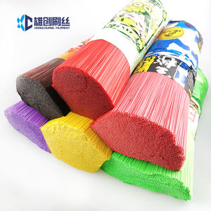 Wholesale price thickened PET <strong>plastic</strong> <strong>filament</strong> for making broom or paint brush - Product Image 1