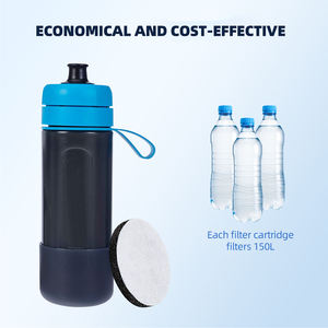 Than Hoạt Tính tấm <span class=keywords><strong>Micro</strong></span> đĩa waterfilter Cartridge đĩa cho chai nước BR * ta lọc nước Cartridge - Product Image 6