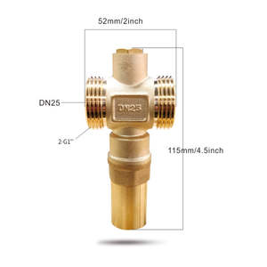 B & H CW617N /C46500 Válvula <span class=keywords><strong>DE</strong></span> SEGURIDAD anticongelante previene la formación <span class=keywords><strong>de</strong></span> hielo en <span class=keywords><strong>invierno</strong></span> <span class=keywords><strong>para</strong></span> aplicaciones <span class=keywords><strong>de</strong></span> energía hidráulica y aceite <span class=keywords><strong>de</strong></span> agua a <span class=keywords><strong>gas</strong></span> - Product Image 2
