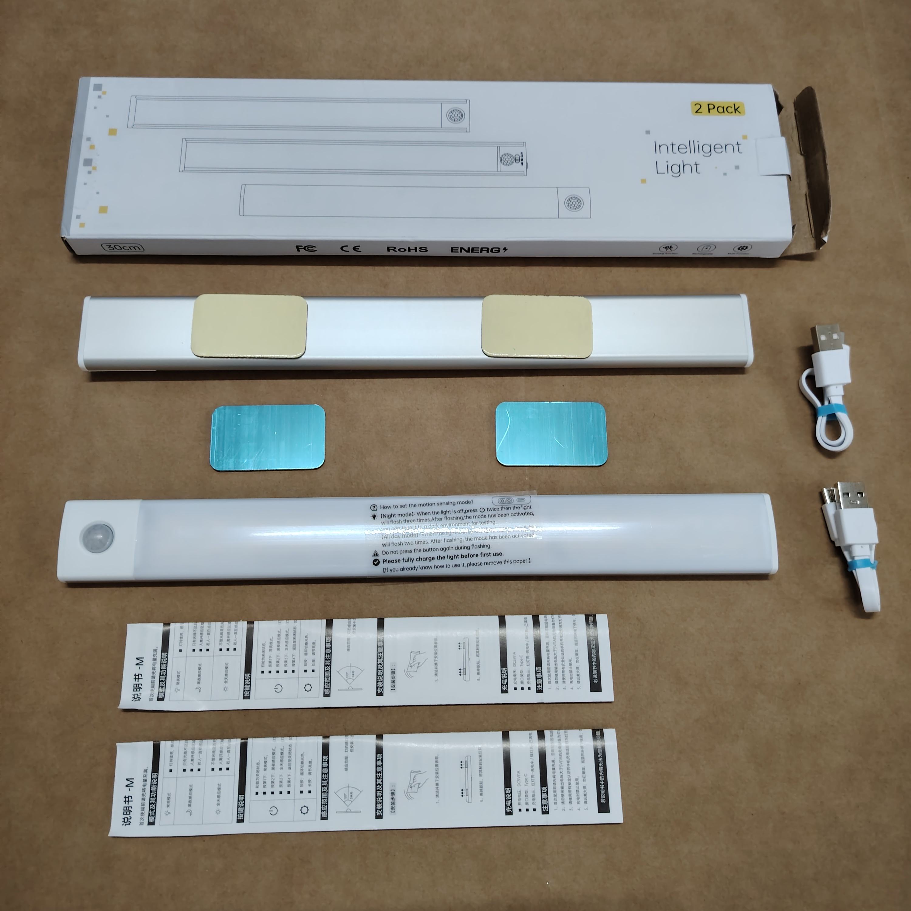 Largo 30cm LED * 0,88 W una pieza