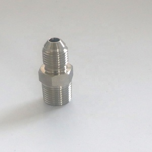 Thép không gỉ NPT phụ kiện áp lực cao 1/4 "MNPT x 3/8" mjic kết nối trong phụ kiện thủy lực - Product Image 2