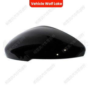 Boîtier de rétroviseur de voiture Vehicle Wolf Lake en ABS noir avec trou pour clignotant côté gauche pour Honda Accord 2018 2022 - Product Image 4