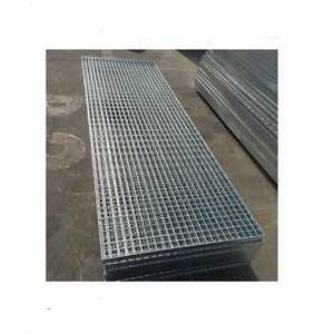 Grille de drainage marine en acier pour passerelle avec couvercle de prise I - Product Image 1