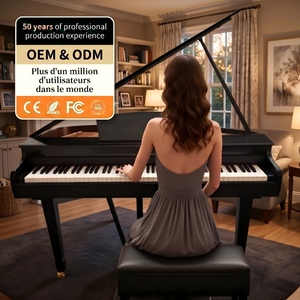Teclado Digital Estándar AIERKE 800 de <span class=keywords><strong>88</strong></span> Teclas con Acción de Martillo para Adultos y Principiantes, Piano Avanzado - Product Image 1