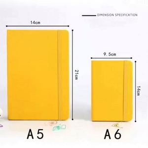 Customized Logo A6 Notebook Wholesale Promo Business Gift 160 Page Pu Leather Hardcover Note <b>Book</b> With Pen Holder - Product Image 5