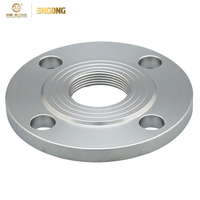 Bride à filetage externe forgée en acier inoxydable 304 de haute précision, certifiée ISO 9001, usinée CNC, grand diamètre, modèle CF420