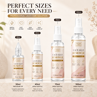Spray professionnel dissolvant de colle pour perruques, adhésif pour perruques Lace Front, Frontal et Closure