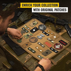 Parche de tela de lona ecológica con lentejuelas bordadas termoadhesivas, diseño de As de Espadas Noctilucente y Tarjeta de la Muerte, para ropa y chaquetas - Product Image 6