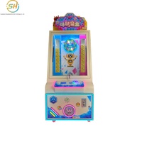 Nouvelle machine de jeu à pousser en cristal Pearl Magic Box, équipement de divertissement intérieur, machine à cadeaux en métal