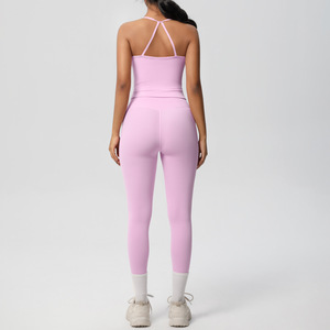 Vêtements pour femmes, costumes pour femmes, vêtements de sport, vêtements d'entraînement, vêtements de fitness, leggings de fitness, débardeur de yoga, vêtements de gym - Product Image 3