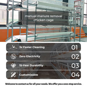 Jaulas <span class=keywords><strong>de</strong></span> precios <span class=keywords><strong>de</strong></span> capa <span class=keywords><strong>de</strong></span> pollo, gallinas usadas, huevo con manivela manual, jaula para pollos, estiércol, jaulas <span class=keywords><strong>de</strong></span> batería limpias para granjas avícolas, venta en <span class=keywords><strong>Guinea</strong></span> - Product Image 5