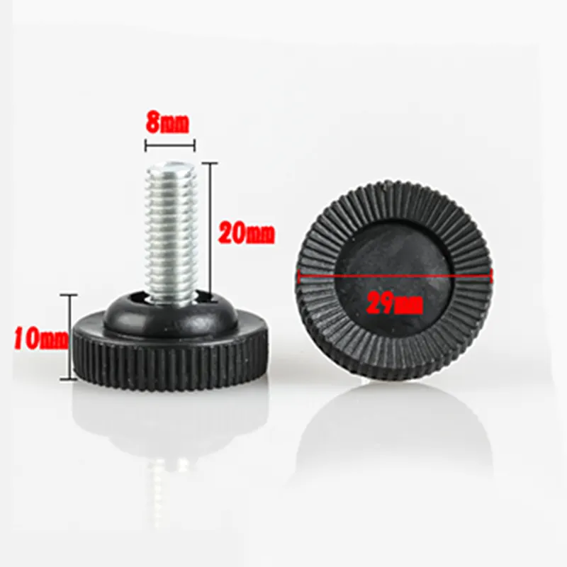 Möbel richt maschine M6/M8/M10 Möbel einschrauben Gleit nivel lierfüße Bodenschutz Hoch leistungs verstellbarer Nivel lierer für Stuhl bein