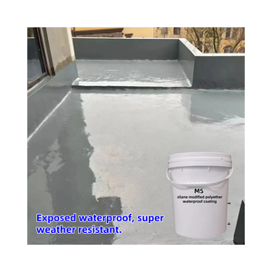 Revêtement imperméable <span class=keywords><strong>MS</strong></span> résistant aux UV et à haute élasticité Revêtement imperméable au silane modifié aux polymères <span class=keywords><strong>MS</strong></span> pour toitures en béton - Product Image 6