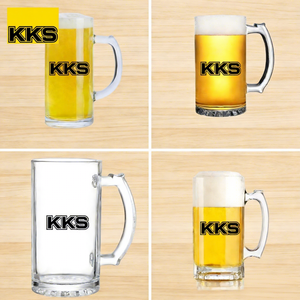 Verres à bière personnalisés en gros <span class=keywords><strong>de</strong></span> 500 ml, verres à jus, verres à lait, verres à vin <span class=keywords><strong>de</strong></span> blé en cristal - Product Image 4
