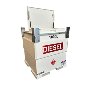 SUMAC nouveau produit 1000L Diesel réservoir d'huile carburant Double peau stockage réservoir de carburant